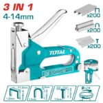 TOTAL 3 In 1 staple gun 4-14mm