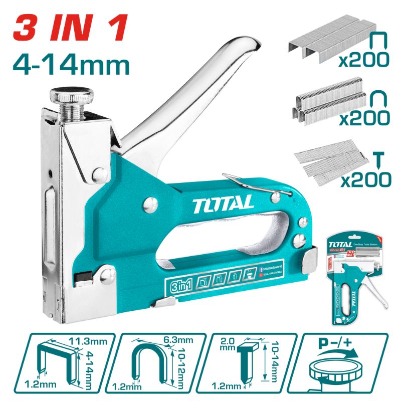 xr:d:DAGB5lOKGuc:67,j:1940349980760228701,t:24041014 TOTAL 3 In 1 staple gun 4-14mm - Image 1