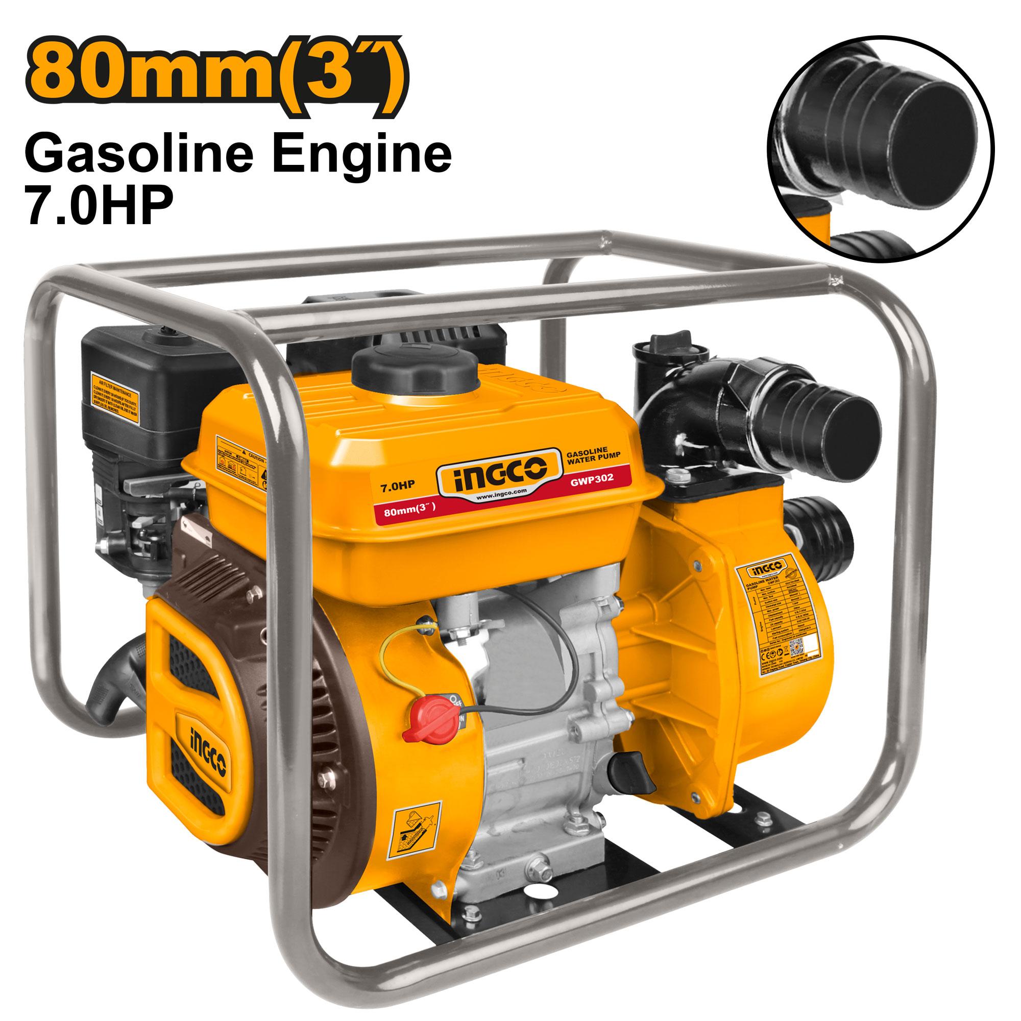 GWP302 (3) Gasoline water pump 80mm,3" - Image 1