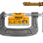 INGCO G clamp Size:4"/100mm