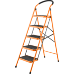 WOKIN STEEL LADDER, 150KG/5STEPS