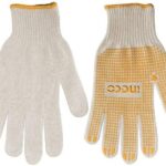 INGCO Knitted&PVC dots gloves