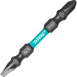 TOTAL Impact screwdriver  bits PH2+SL6.0*1.0 65mm