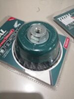 TOTAL Wire cup brush 100mm, 4" - Image 3