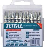 TOTAL Screwdriver bits PH2, 65mm,10pcs/set