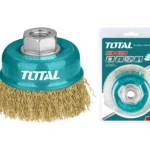 TOTAL Wire cup brush 100mm, 4"