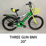 THREE Gun BMX Bike Size 20"