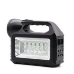 GDTIMES Solar Lighting System with 3 Light Bulbs, Mobile Charging, Torch and solar panel - Image 3