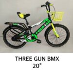 Kids Three Gun BMX Bike Size 20"