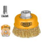 INGCO Wire cup brush 75mm, 3"" - Image 3