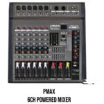 Powerful PMAX 6CH Powered Mixer