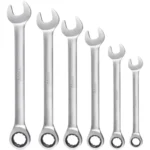 INGCO 6 Pcs ratchet spanner set Size:8-17mm