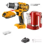 INGCO Lithium-ion cordless 2 Pcs combo kit 20V