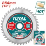 Total TCT saw blade 254mm(10") 40T, - Image 3
