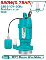 Total Submersible pump 550W(0.75HP) 25M - Image 3