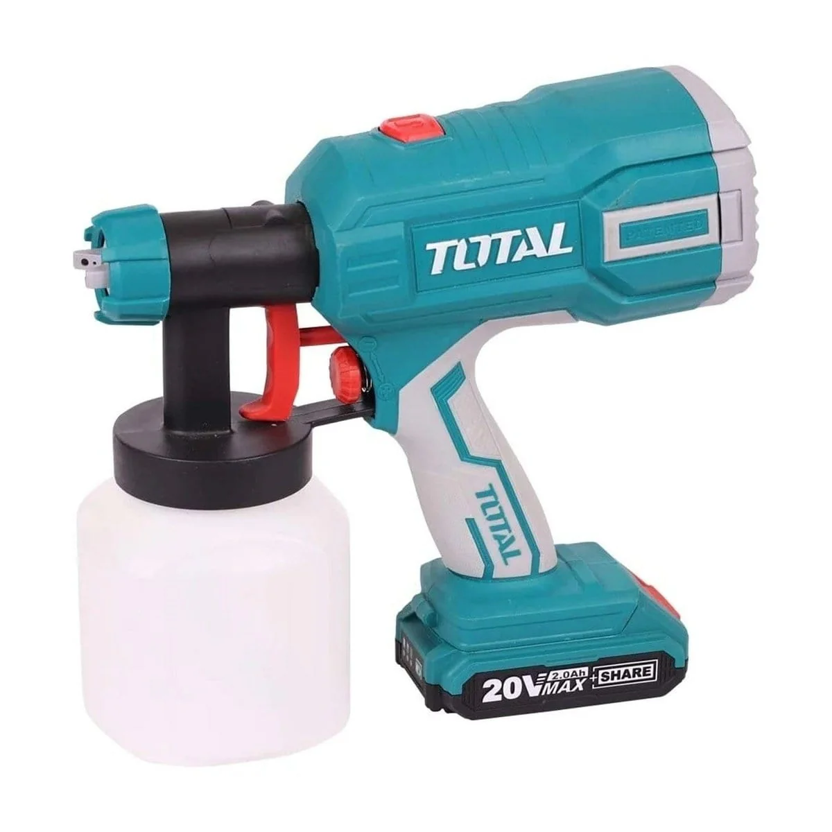 total-total-lithium-ion-cordless-spray-gun-20v-tsgli20406-spray-gun-32603358429318 Total Lithium-ion spray gun 20v - Image 1