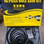 16pcs Hole saw kit