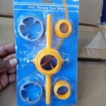 PVC Thread Tool Maker kit for threading plastic pipes.