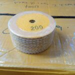 Diamond polishing disc 200 grit 10 pcs