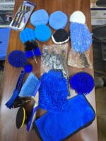 25PCS Car detailing and cleaning kit, a comprehensive set of tools