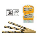 Ingco 19Pcs HSS twist drill bits set