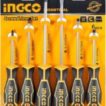 Ingco 6 Pcs screwdriver set
