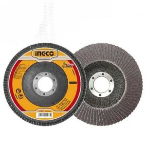 Ingco Flap disc Size: 115mm(4-1/2")*22.2mm(7/8"),P40