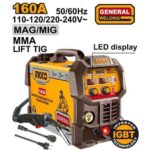 Ingco Inverter MAG/MIG/MMA/TIG Lift welding machine 160A - Image 2
