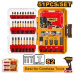 Ingco 51 Pcs impact screwdriver bits set - Image 3