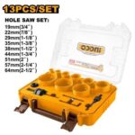 Ingco 13 Pcs Bi-metal hole saw set - Image 3