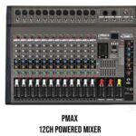 Powerful PMAX 12CH Powered Mixer