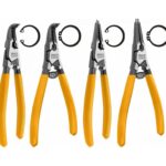 INGCO 4 Pcs circlip pliers set 5""/125mm
