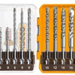 INGCO 9 Pcs SDS plus hammer drill bits set