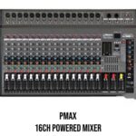 Powerful PMAX 16CH Powered Mixer