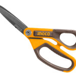 INGCO Rubber grip long-blade scissors 210mm(8"")