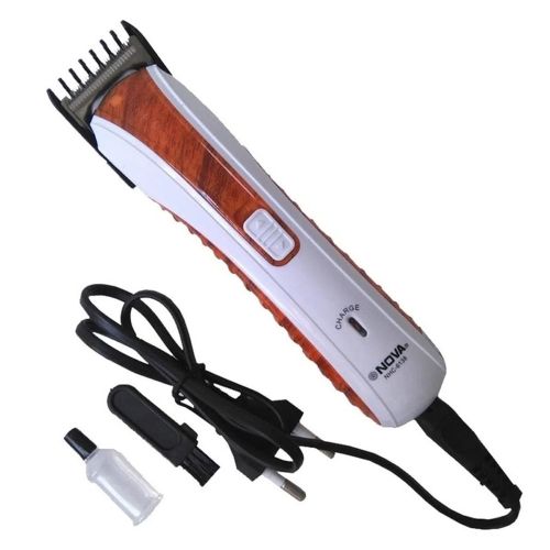1 (13) Nova Hair Shaving Machine And Beard Trimmer (Rechargeable) - Image 1