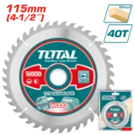 Total TCT saw blade 115mm(4-1/2") 40T - Image 4