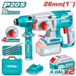 Total Lithium-Ion rotary hammer 20v 26mm - Image 3
