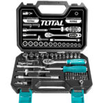 Total 45Pcs 1/4" socket set