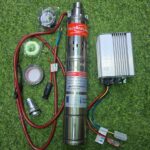 Complete Solar brushless Screw pump with controller 70m