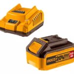 Ingco P20S Lithium-Ion battery and charger kit 4.0Ah 20v