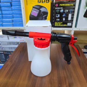 Foam gun with single nozzle