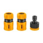 Ingco 3 Pcs hose quick connectors set