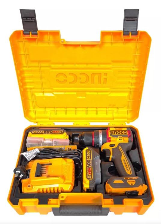 519aQoksxOL Ingco Compact Brushless Cordless Impact Drill 55Nm - Image 1