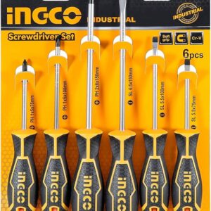 Ingco 6 Pcs screwdriver set