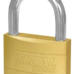 Total Heavy duty brass padlock 40mm