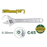 Jadever Adjustable wrench Length:250mm(10") - Image 3