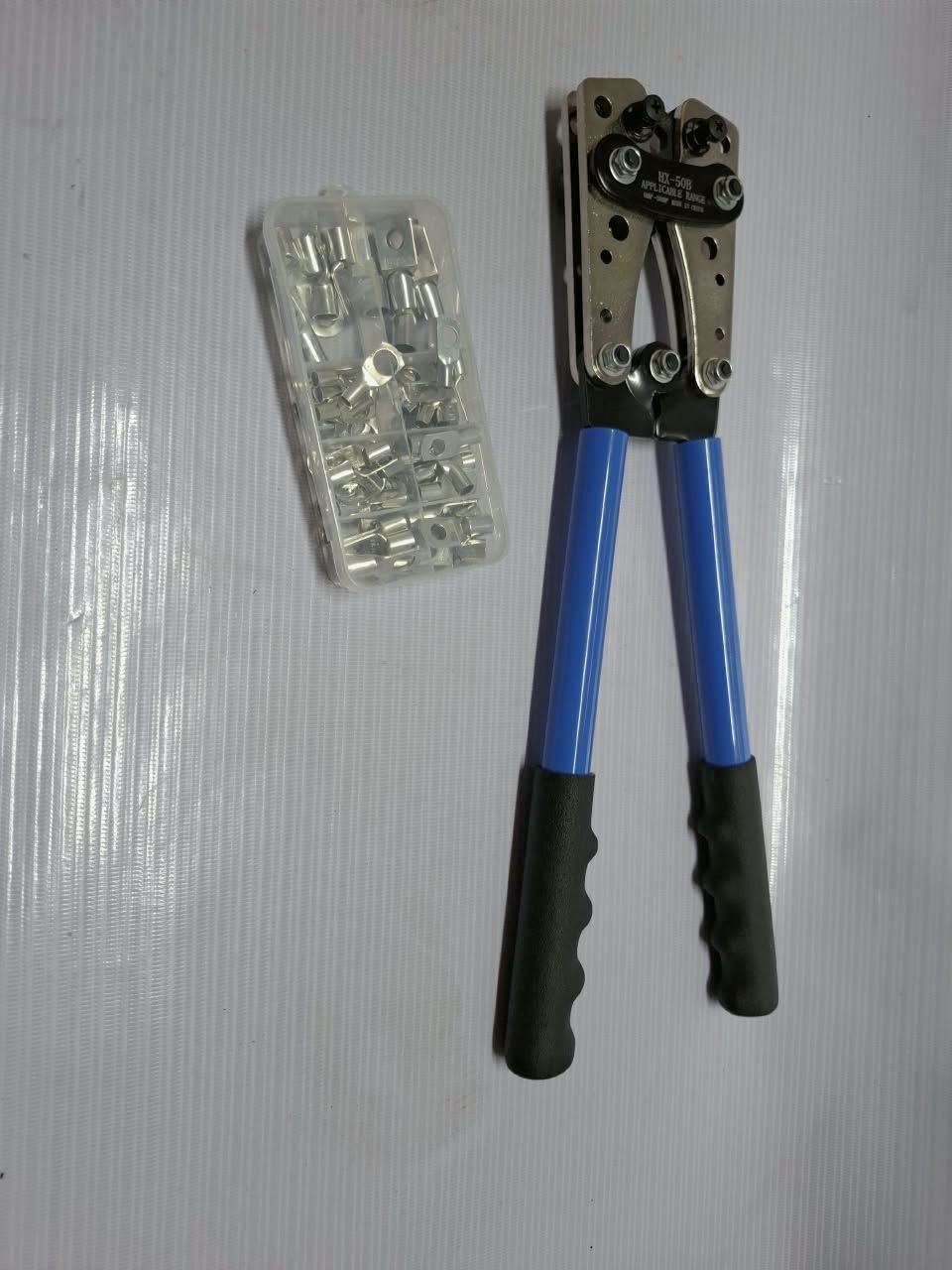 0d4ea29a-4d09-44d3-879a-b93d38c258de HX-50B manual cable lug crimping tool 6–50 mm² - Image 1
